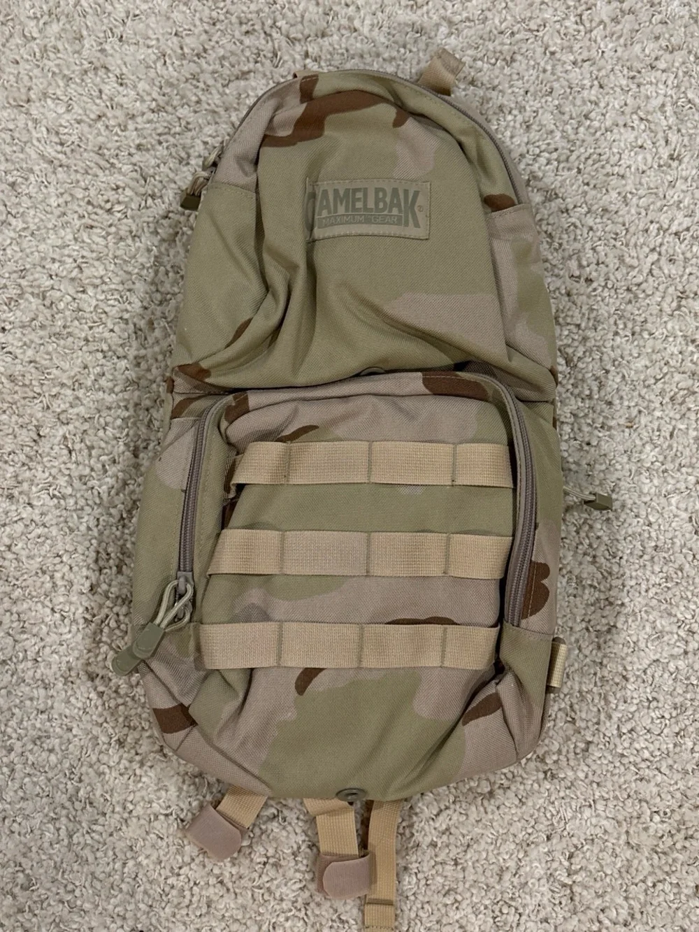 NWOT CamelBak Maximum Gear M.U.L.E. Military Desert Camo DCU Hydration Backpack